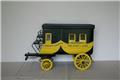 Miniatuur postwagen in het Karrenmuseum Essen